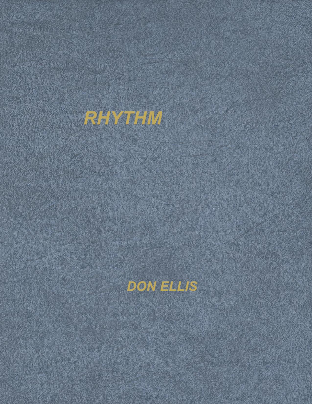 Cover of Rhythm by Don Ellis